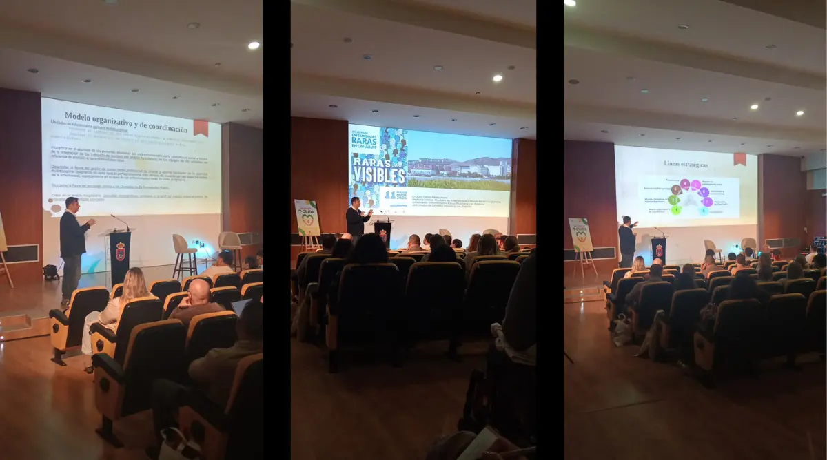 Presentaciones en jornadas sobre enfermedades Raras en Granadilla de Abona - Aphes