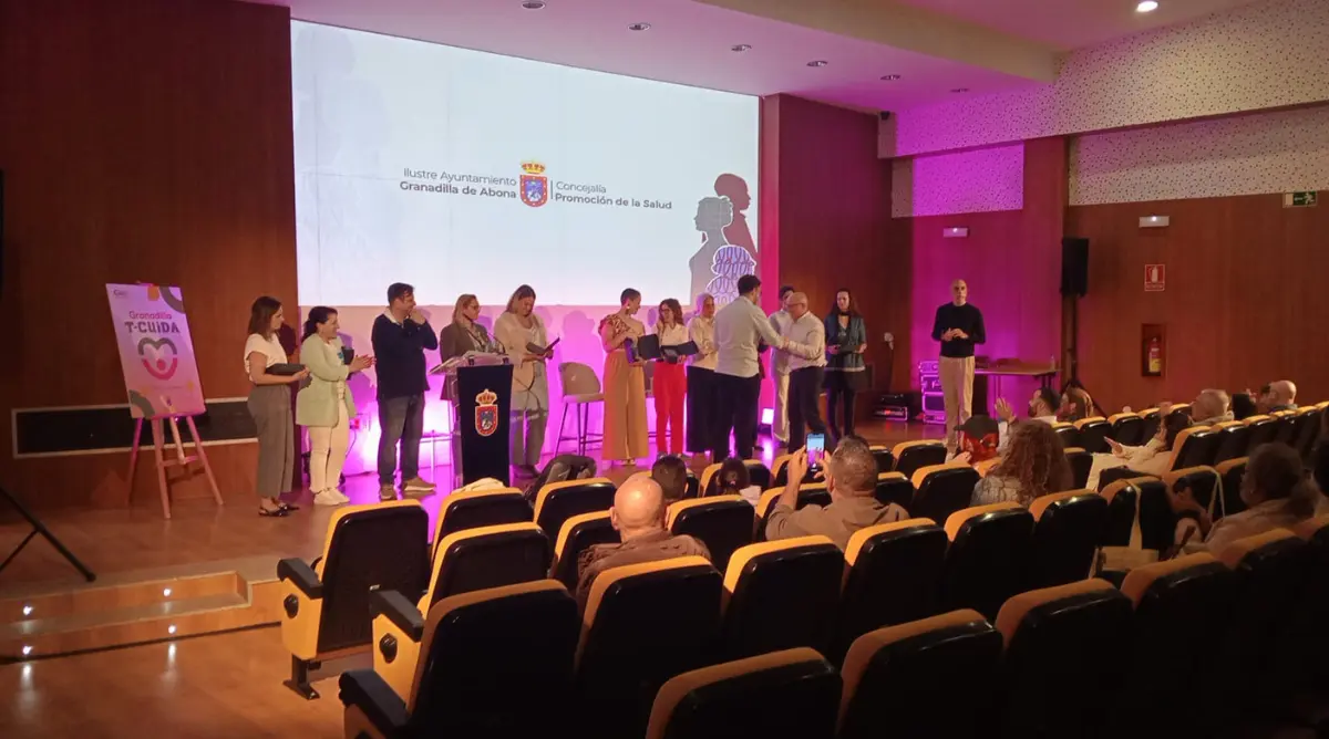 Clausura de las jornadas sobre enfermedades raras en Granadilla de Abona, Tenerife